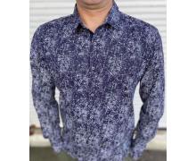 Рубашка мужская Nik, модель S2939 blue демисезон