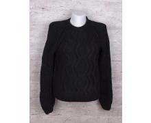 свитер женский Flora, модель 4030 black зима