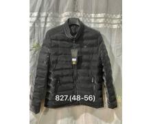 куртка мужская Fudiao, модель 827 black демисезон