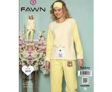 Пижама женская iBamBino, модель 3019 yellow демисезон