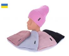 шапка женская Red Hat clothes, модель GAL89 mix флис  зима