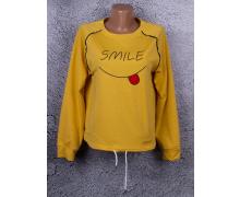 свитер женский Lulu, модель S2 желтый демисезон
