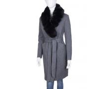 пальто женский CND2, модель 753 grey зима