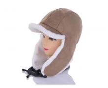шапка женская Mabi, модель YV028 brown зима