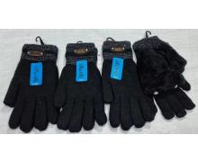 перчатки мужские Rubi, модель E865 black зима