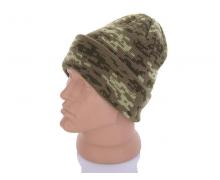 шапка мужская Kindzer clothes, модель F0017 khaki зима