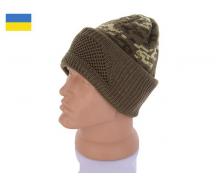 Шапка мужская Kindzer clothes, модель L1-3 khaki (шапка-балаклава) зима