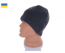 шапка мужская Kindzer clothes, модель R140 d.grey зима