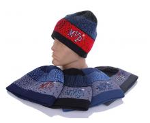 шапка подросток Kindzer clothes, модель F0021 mix зима