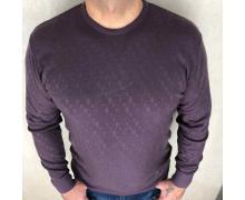 свитер детский Надийка, модель 1101 корич-фиолет демисезон