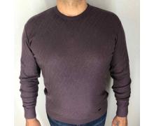 свитер детский Надийка, модель 1105 коричн-фиолет демисезон