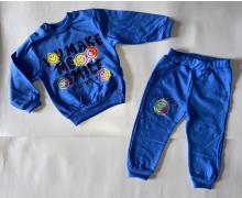 костюм спорт детский Baby Boom, модель 9283 blue демисезон