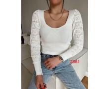 Свитер женский MMC clothes, модель 2561 white демисезон