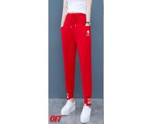 штаны спорт женские HJJ Story, модель 017 red демисезон