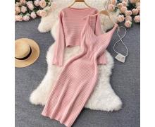 костюм женский Elen, модель 354 pink демисезон