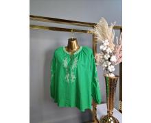 Блузка женская Karon, модель 23017 green демисезон