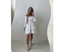 Платье женский Mishina, модель 165 white демисезон