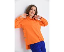 Рубашка женская Karon, модель 32008 orange демисезон