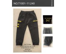 штаны спорт детские Sevim, модель 1001-13 black демисезон