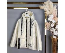 Куртка детская Delfinka, модель 7201 white демисезон