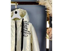 Куртка детская Delfinka, модель 7201 white демисезон