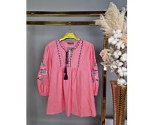Блузка женская Karon, модель 23073 pink демисезон