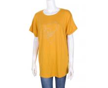 футболка женская Flora, модель Smira 31 yellow лето