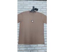 футболка мужская Benno, модель 235 brown лето