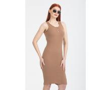 Платье женский Керим, модель 724 brown лето