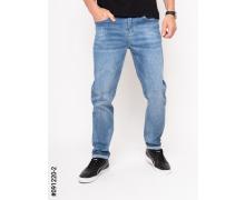 джинсы мужские Seven Group, модель 091220-2 l.blue демисезон