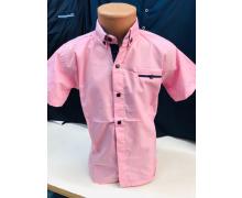 рубашка детская Надийка, модель R1405-4 розовый лето