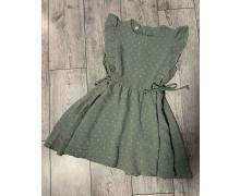 Платье детская iBamBino, модель 8420 green лето