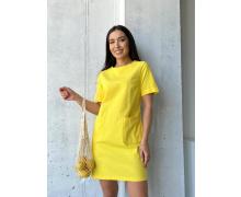 Платье женский Tori, модель 040 yellow лето