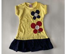 Платье детская Baby Boom, модель 9442 yellow лето