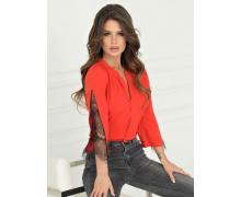 блузка женская Faer, модель 174 red лето