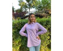 рубашка женская Global, модель 798 lilac демисезон