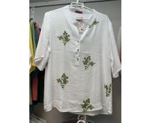Рубашка женская JJF, модель 609-1 white лето