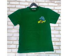 футболка мужская Benno, модель 446 green лето