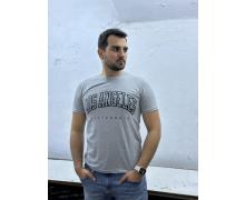 футболка мужская Global, модель 851 grey лето