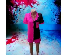 Пижама женская Gull, модель 02 d.pink лето