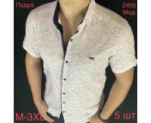 Рубашка мужская Надийка, модель 2405-1 black лето