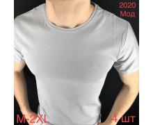 Футболка мужская Надийка, модель 2020-2 grey лето