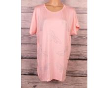 футболка женская ButikOk, модель F25 pink лето