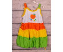 платье детская Sevim, модель P55 orange лето