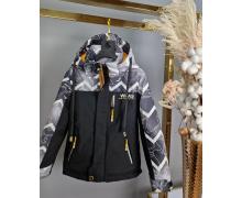 Куртка детская Delfinka, модель A8317-1 black демисезон