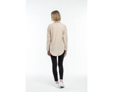 рубашка женская Shipi, модель 3054 beige демисезон