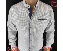 Рубашка мужская Надийка, модель 347-1 white демисезон
