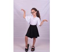 Блузка детская Fashion School, модель EL14 white лето