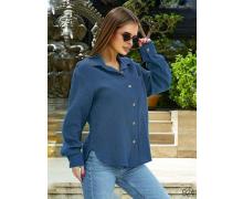 Рубашка женская WideRange, модель 924 blue демисезон