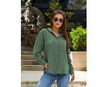 Рубашка женская WideRange, модель 924 green демисезон